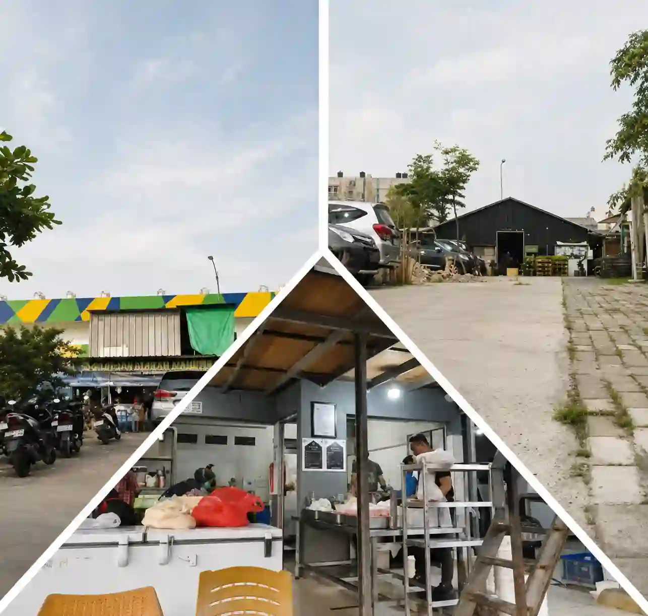 Area Darsa Kalideres, Area Komersial