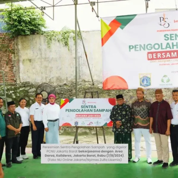 Pengelolaan sampah organik Area Darsa PCNU Jakarta Barat